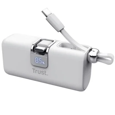 Trust Pacto Power Bank 5000mAh Blanco